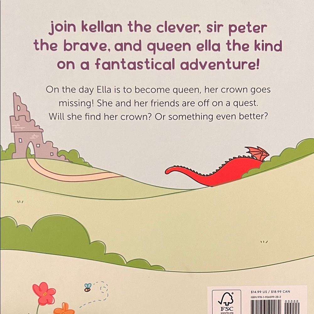 5/$10 Kids Picture Book | Kellan and Friends On a Faraway Quest - Picture 5 of 6